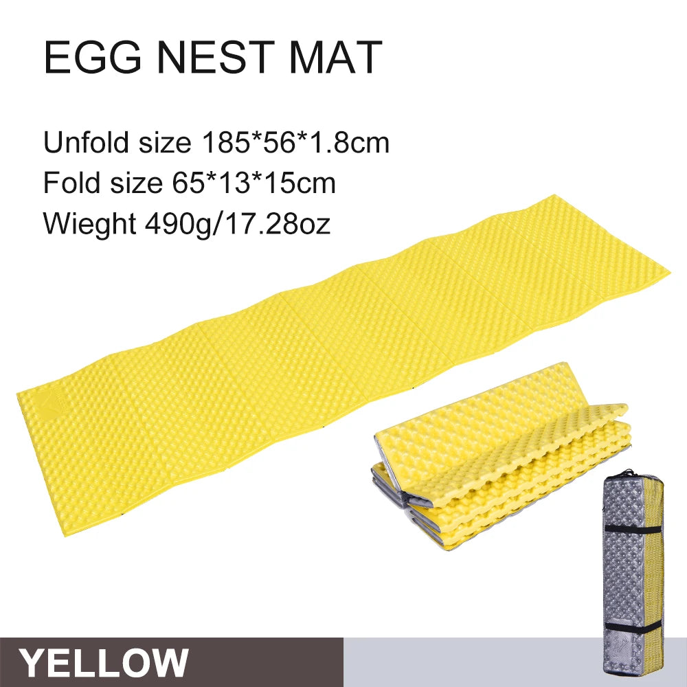 Widesea Portable Camping Mat – Waterproof Foam Sleeping Pad for Travel & Trekking